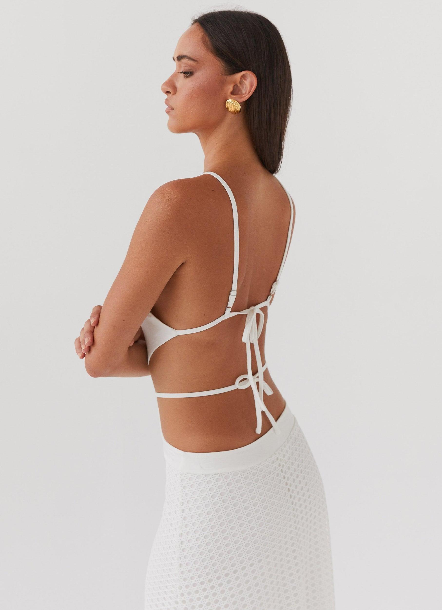 Enchanted Melodies Maxi Dress - White Product Image