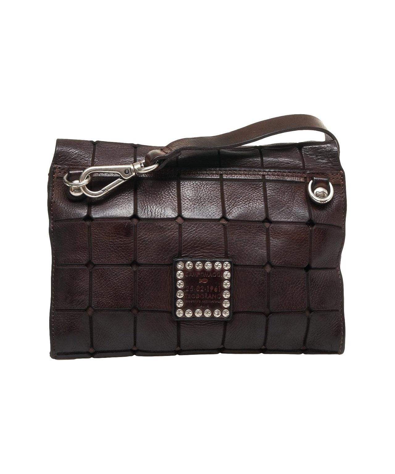 Crossbody bag in leather Product Image