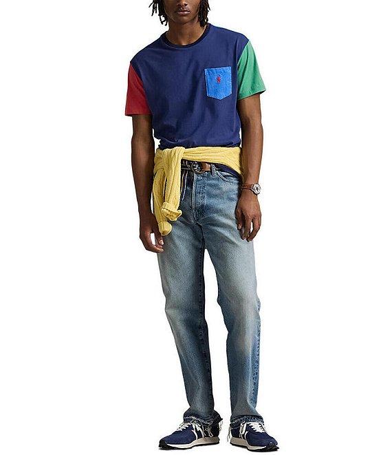 Polo Ralph Lauren Classic Fit Color Block Short Sleeve T-Shirt Product Image