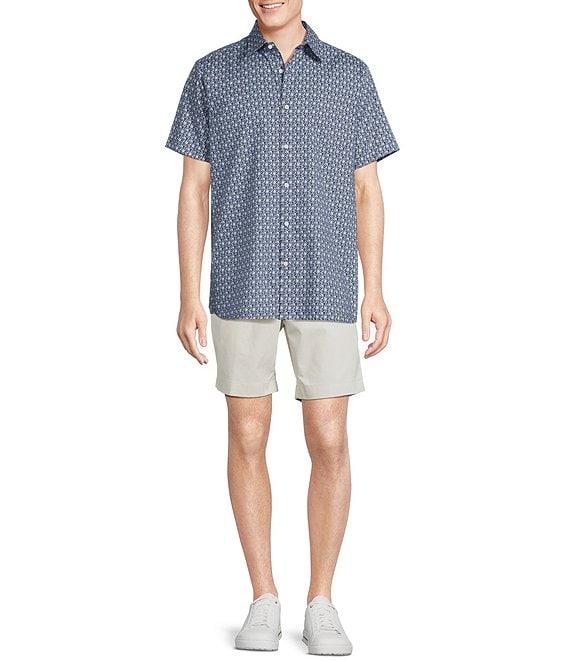 Cremieux Blue Label Floral Vine Print Short Sleeve Woven Shirt Product Image