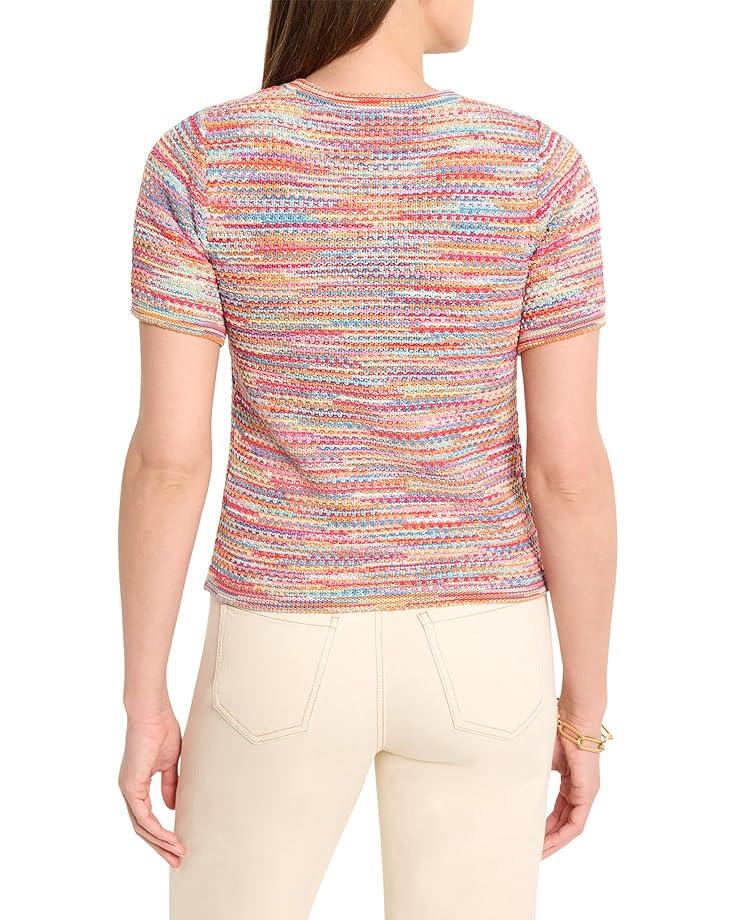 Pointelle Cord Sweater Product Image