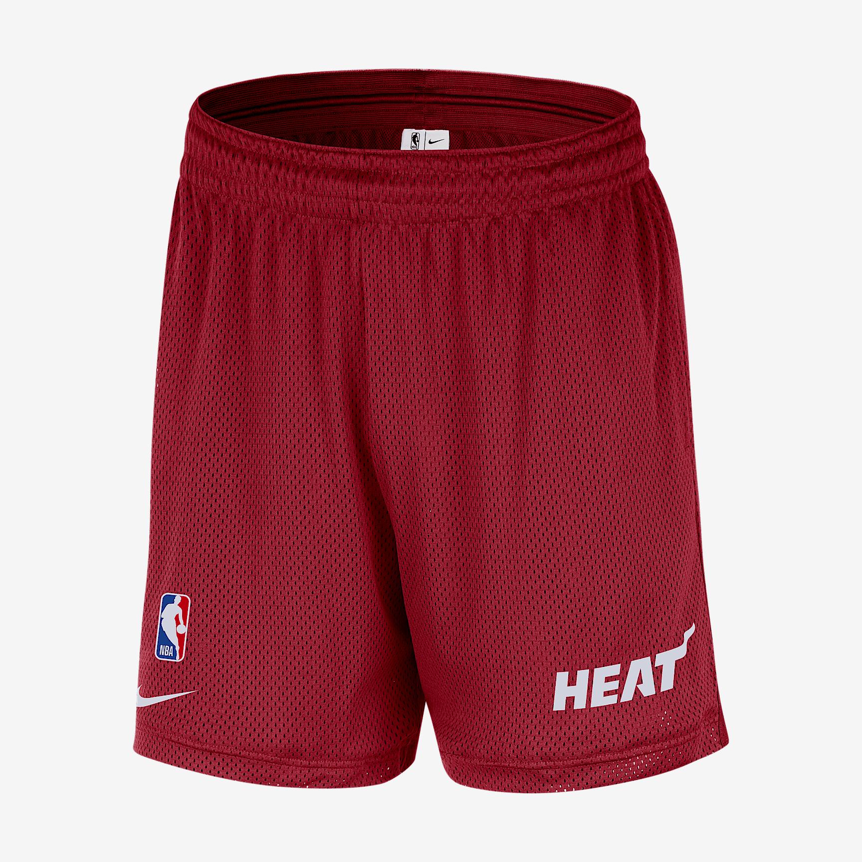 Miami Heat Men's Nike NBA Mesh Shorts Product Image