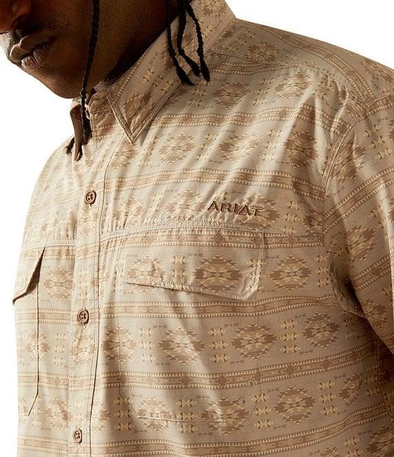 Ariat VentTEK Outbound Classic Fit Performance Short Sleeve Printed Woven Shirt Product Image
