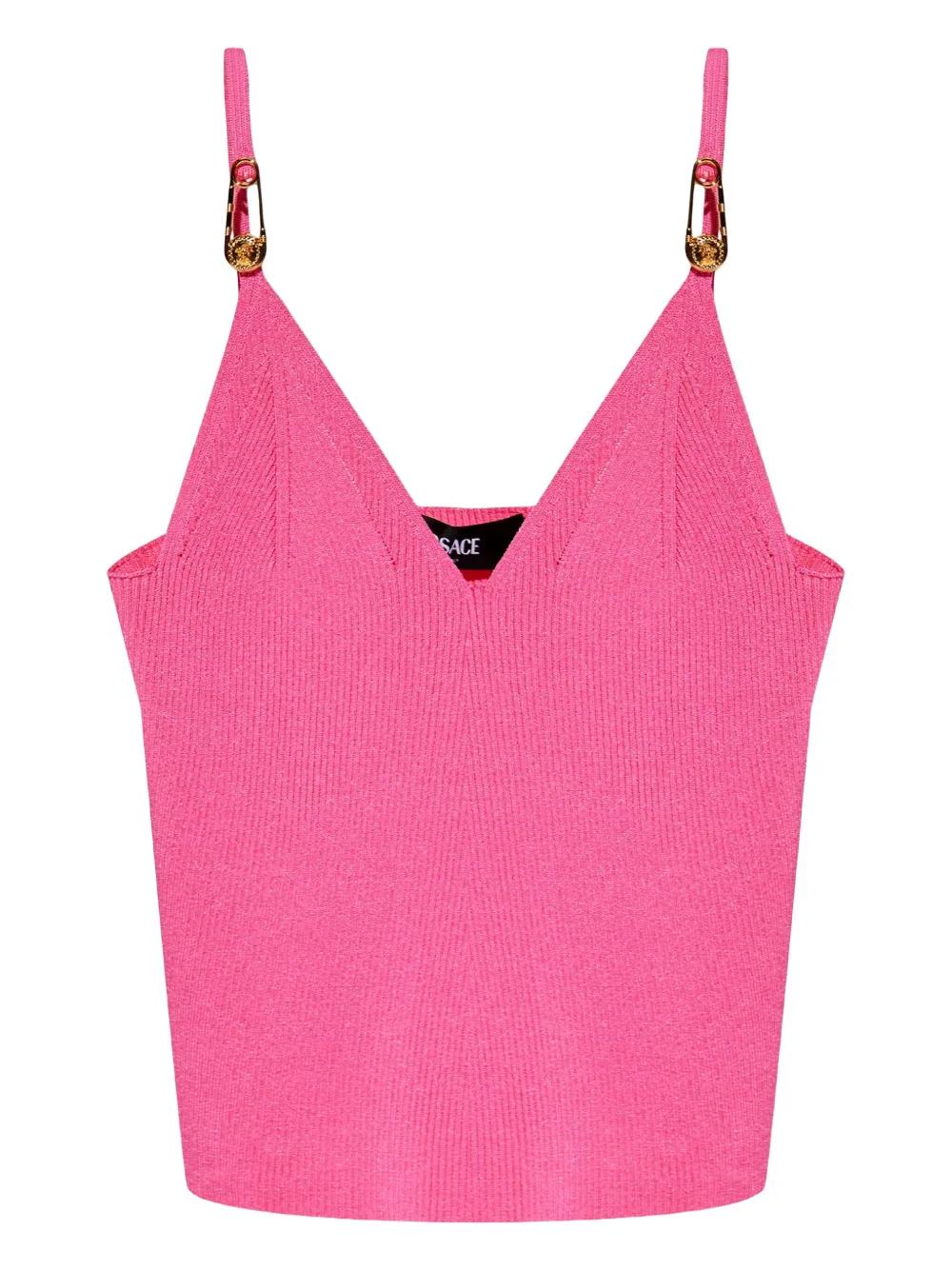 Medusa plaque-detailed top Product Image