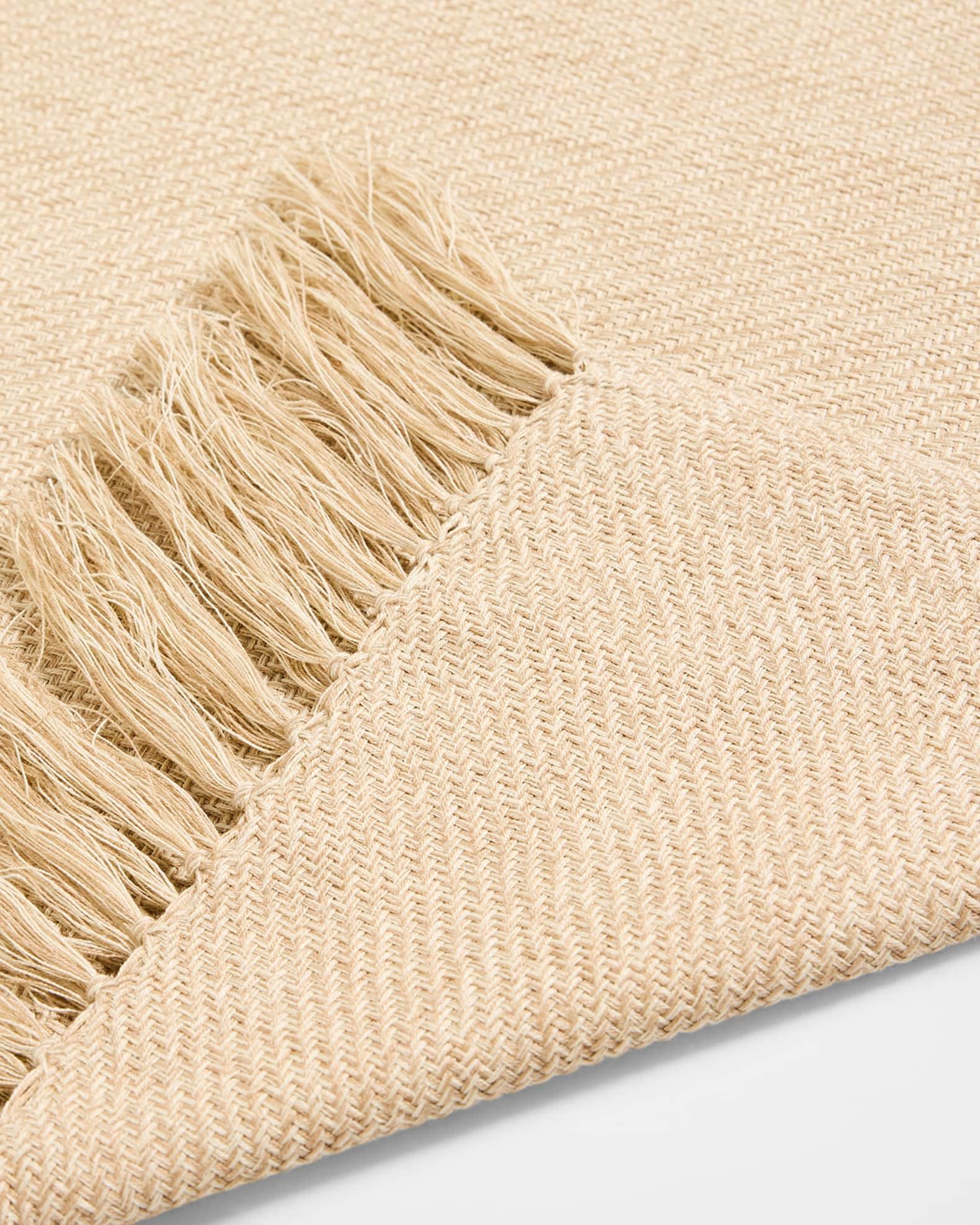 Natte Tweed Fringe Scarf Product Image