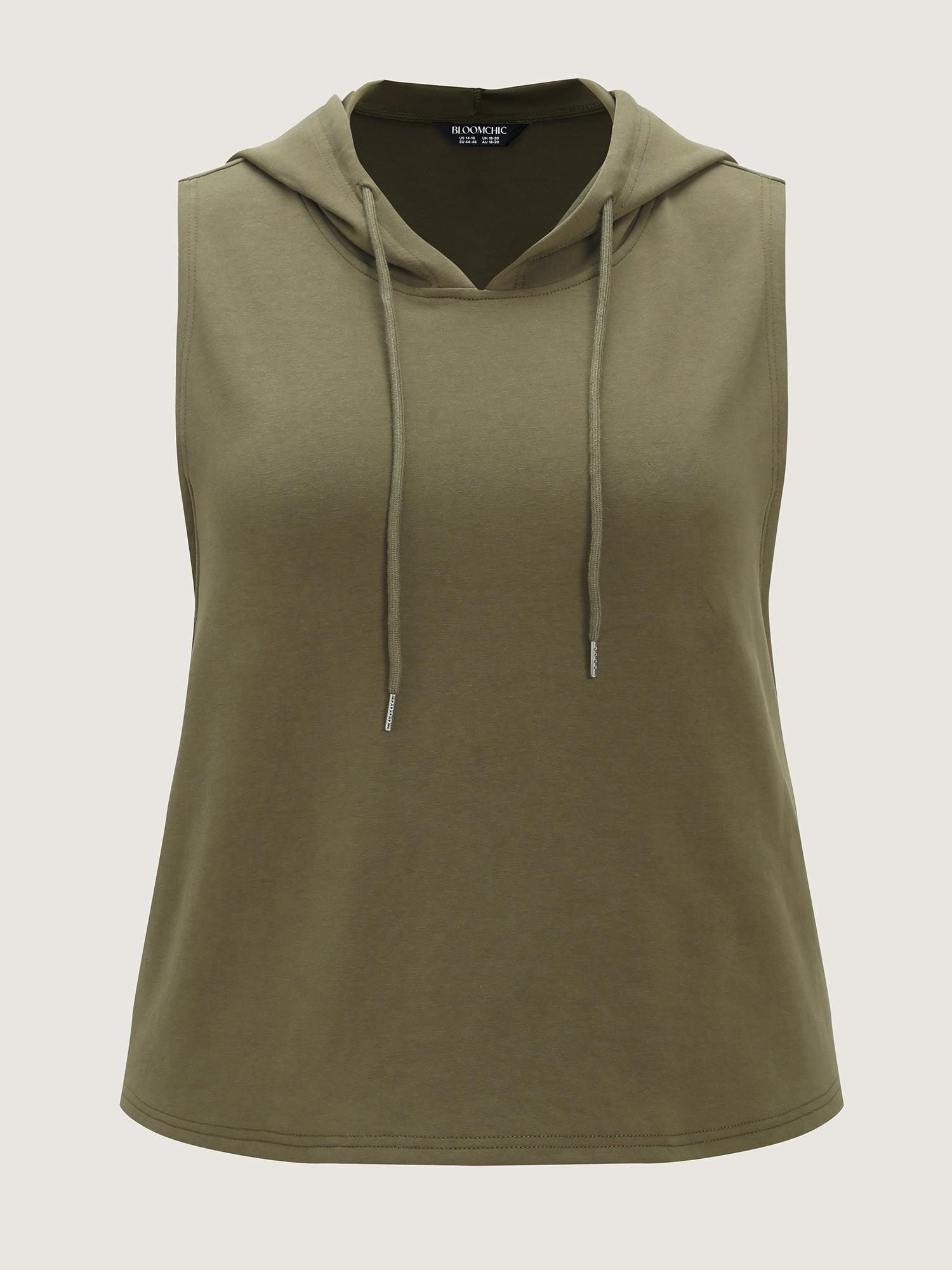 Supersoft Drawstring Neckline Tank Top Female Product Image