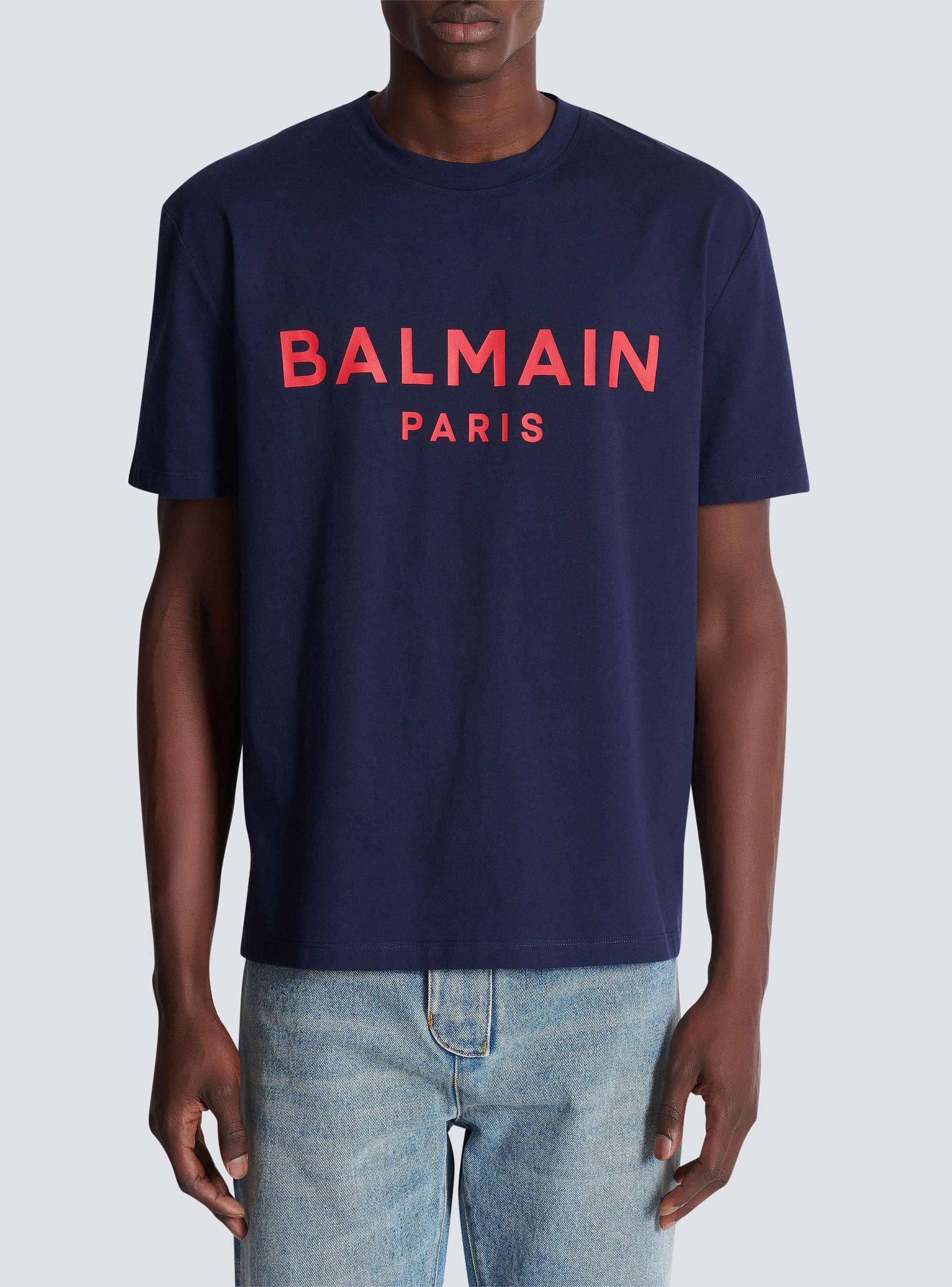 T-shirt with Balmain Paris print Product Image