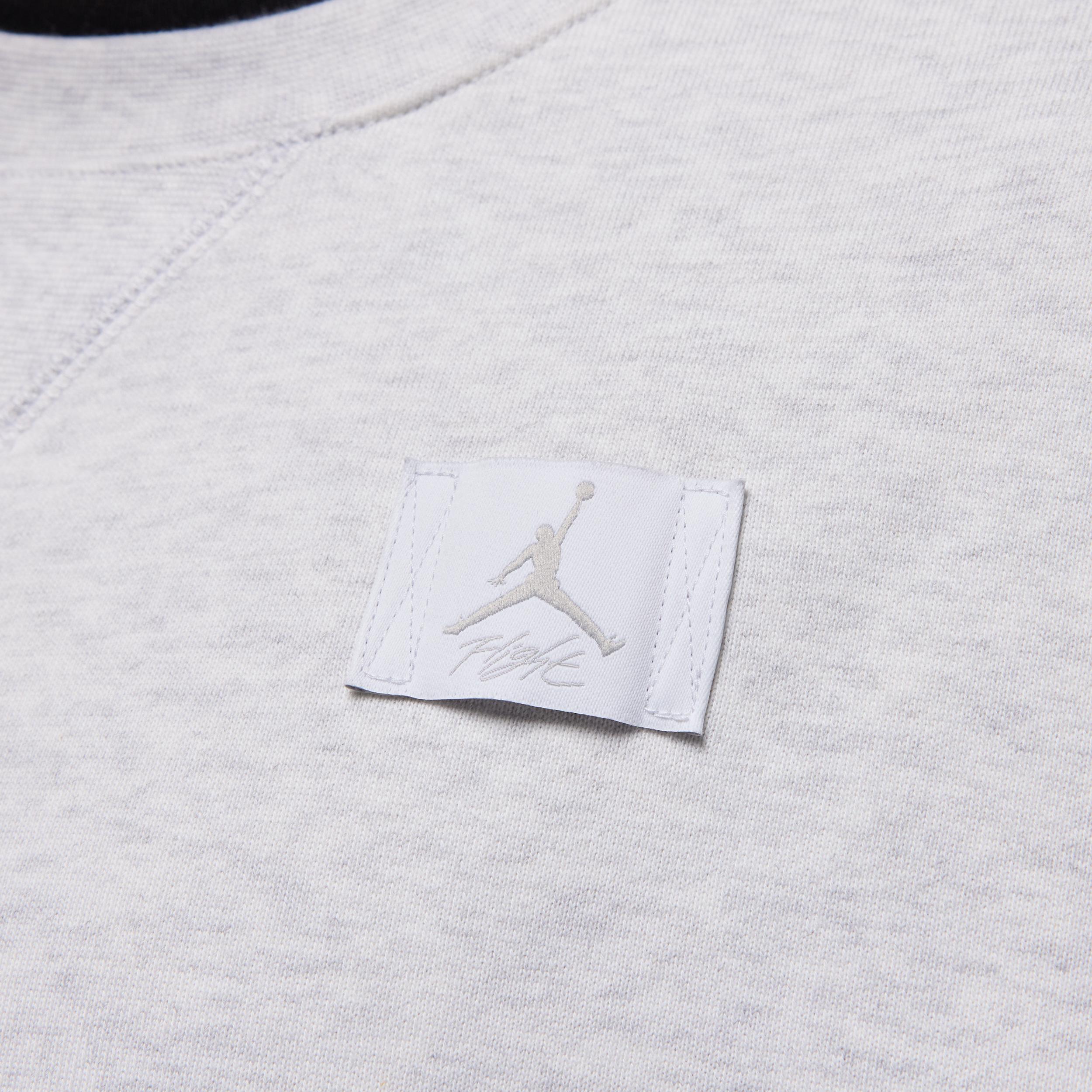 Women's Jordan Flight Fleece Crew-Neck Sweatshirt Product Image