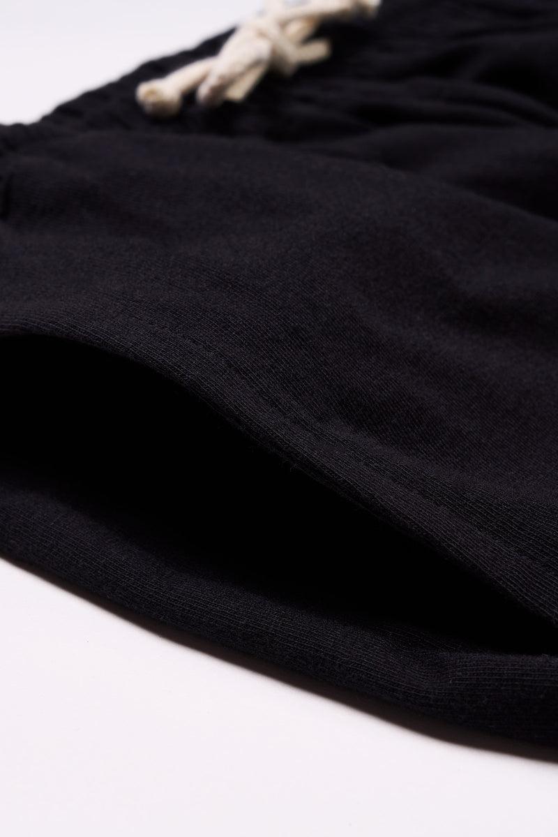 Women's Organic Straight Leg Lounge Pants in Black Product Image