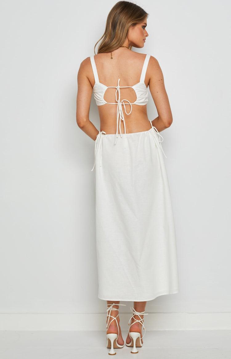 Penelope Midi Dress White Product Image
