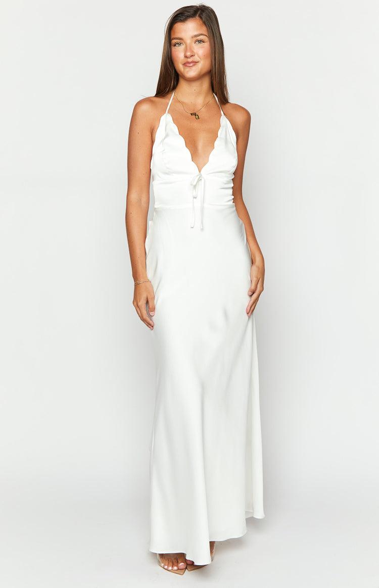 Nicole White Maxi Dress Product Image