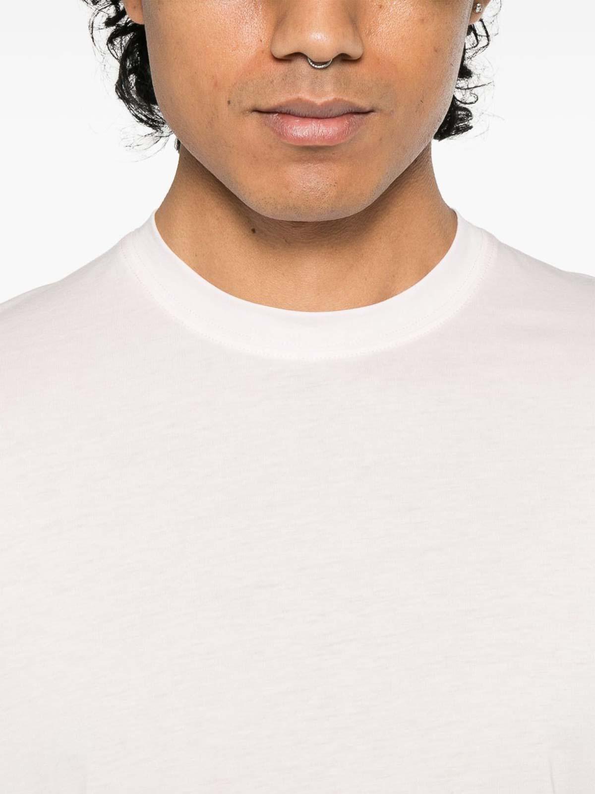 TOM FORD Stretch Cotton & Modal Jersey T-shirt In White Product Image