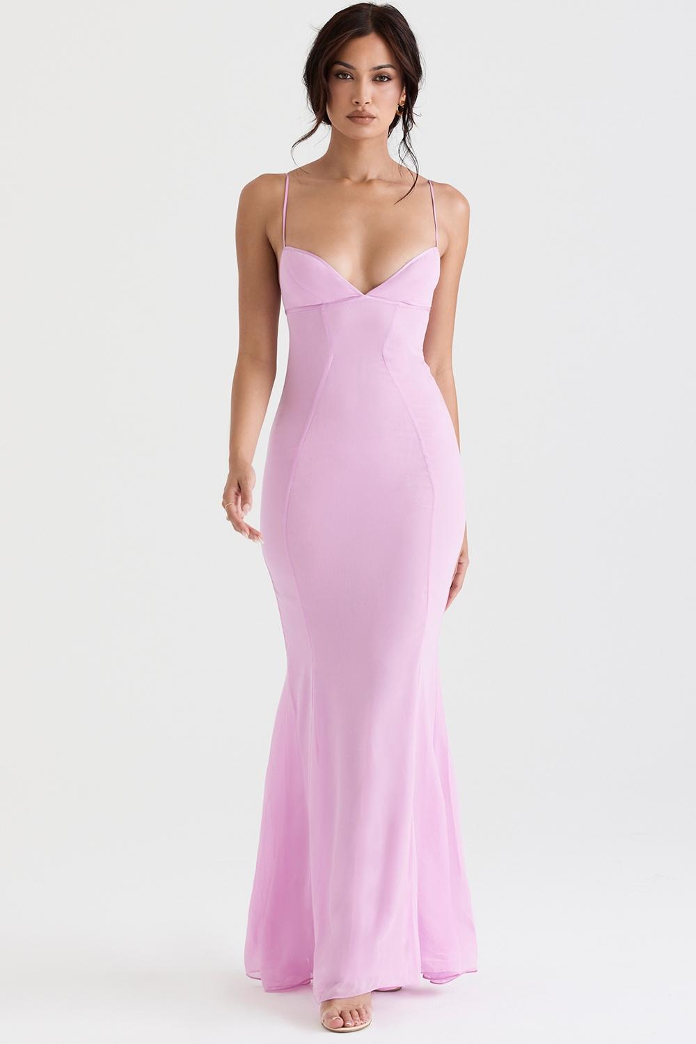Loren  pink maxi dress Product Image