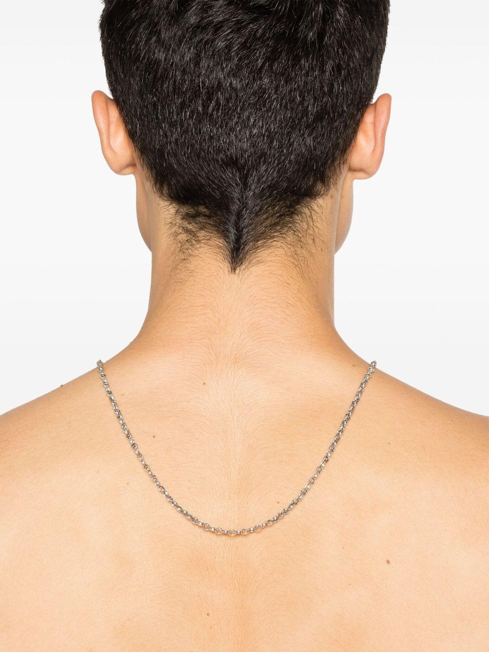 sterling silver medium Classic Link necklace Product Image