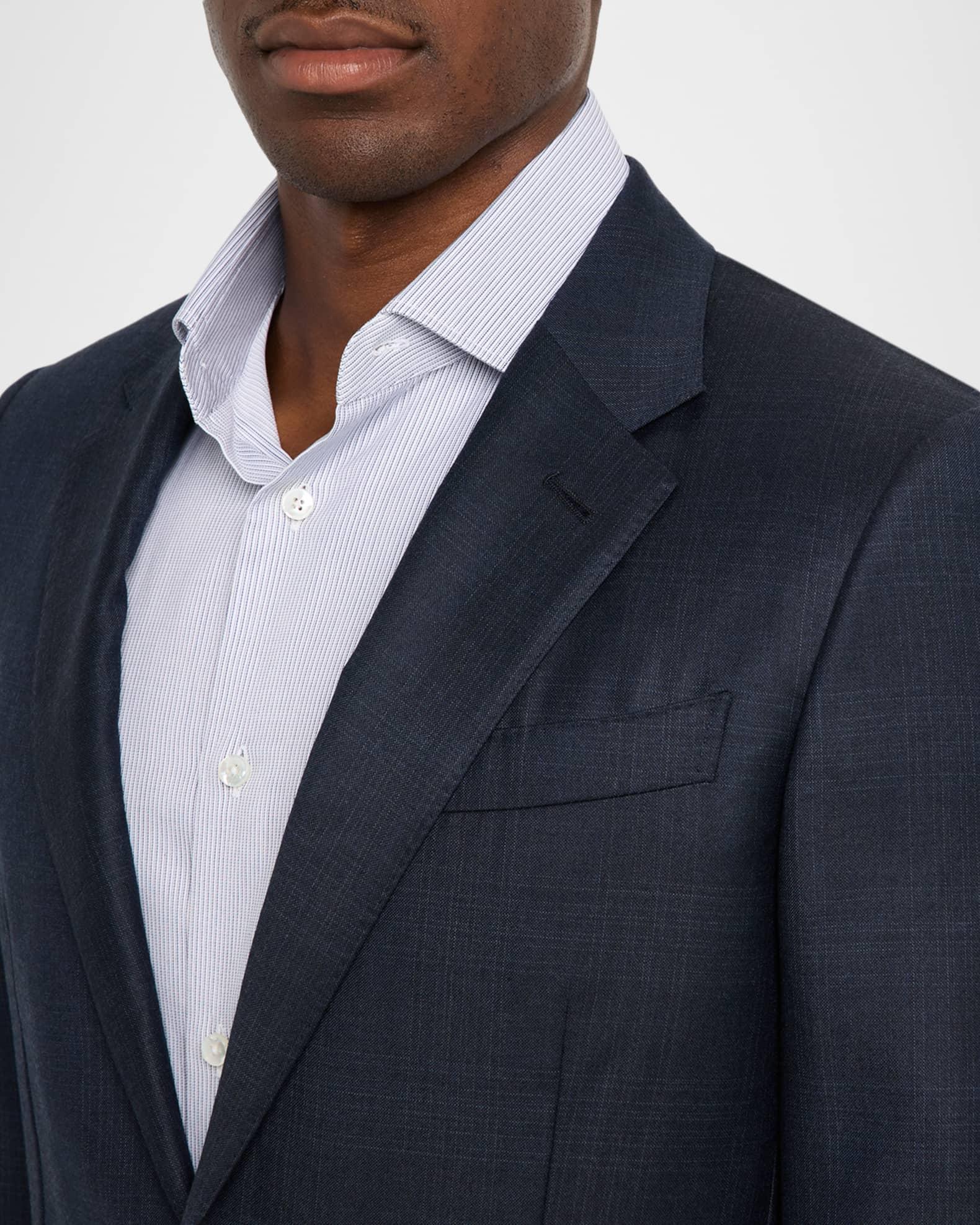 Men's Wool Tonal Plaid Two-Piece Suit Product Image