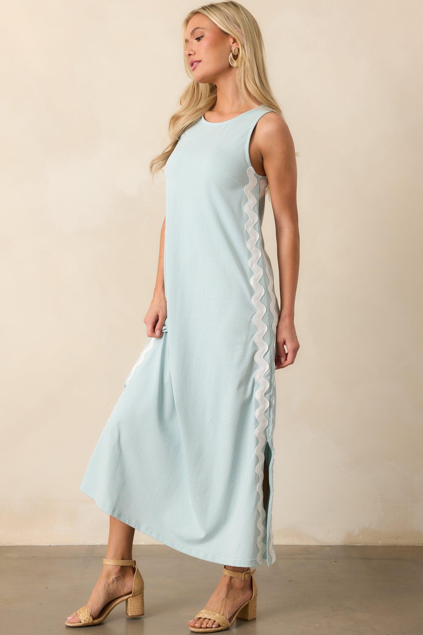 Dawn Ancient Waters Cotton Maxi Dress Product Image