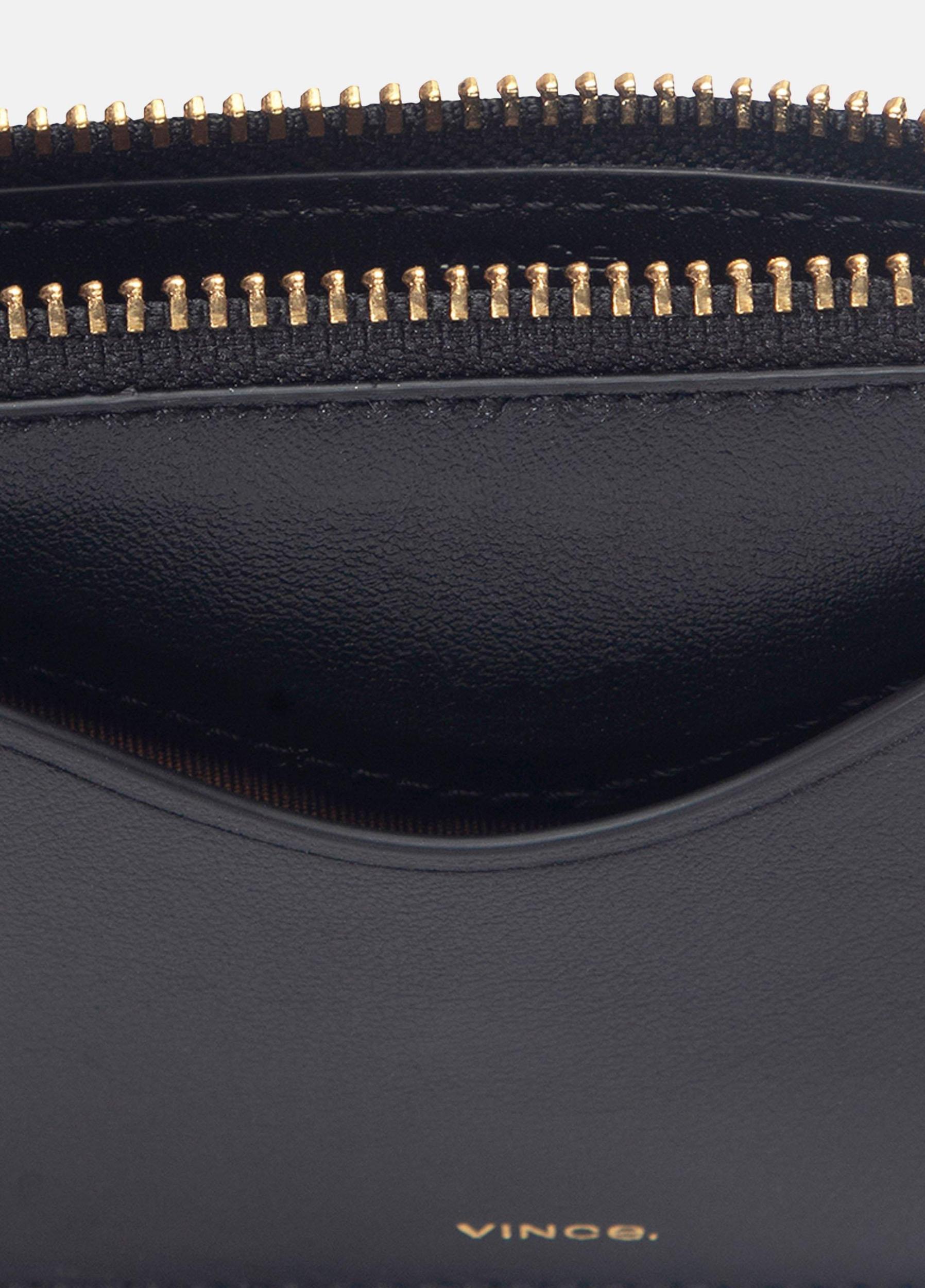 Leather Zip-Top Card Case Product Image