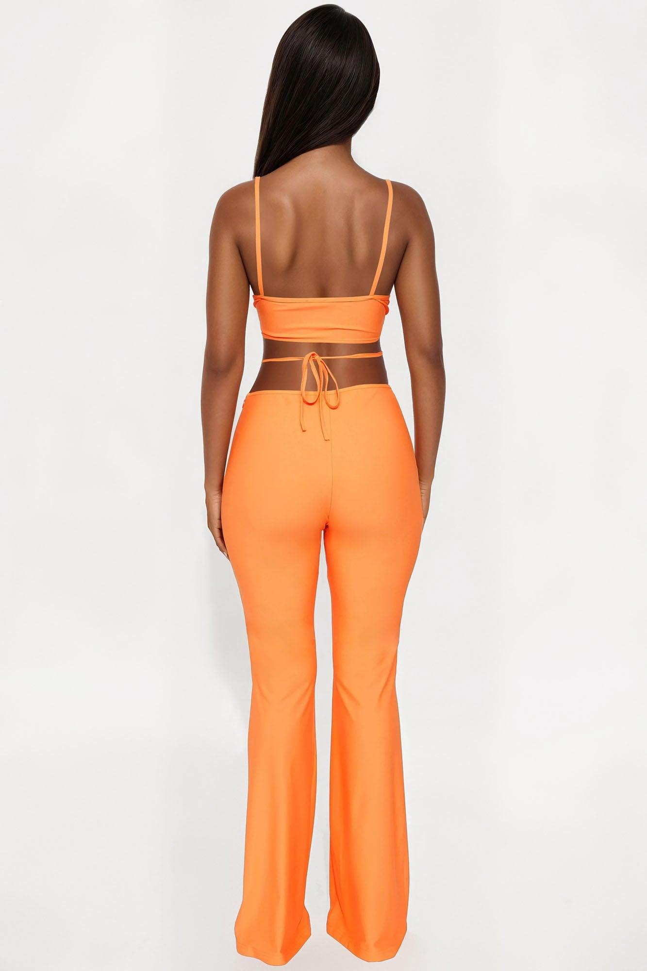 Santorini Sunset Jumpsuit - Orange Female Product Image