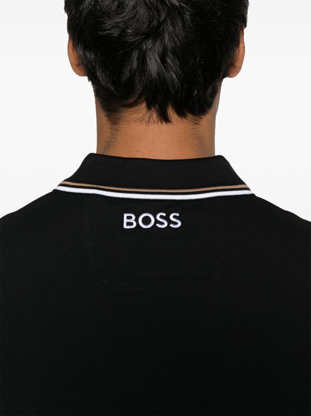 logo-embroidered polo shirt Product Image