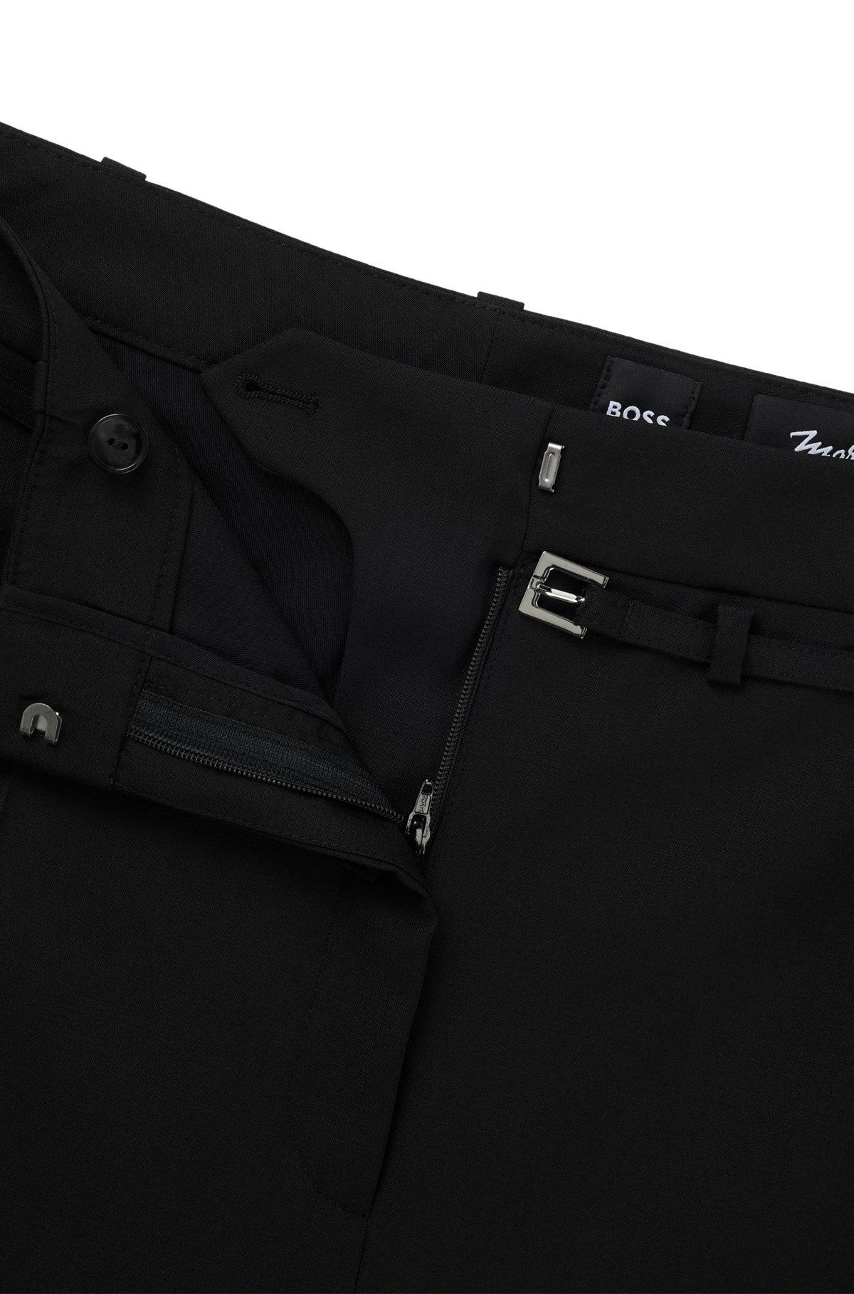 Relaxed-fit trousers in virgin wool Product Image