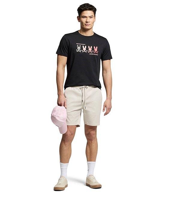 Psycho Bunny Oceania Embroidered Logo Short Sleeve T-Shirt Product Image