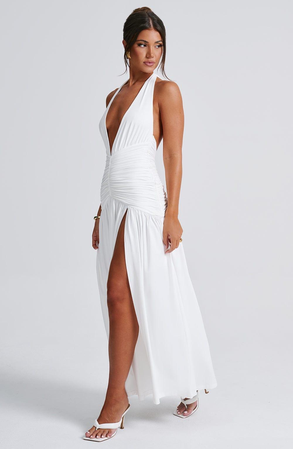Melania Maxi Dress - White Product Image