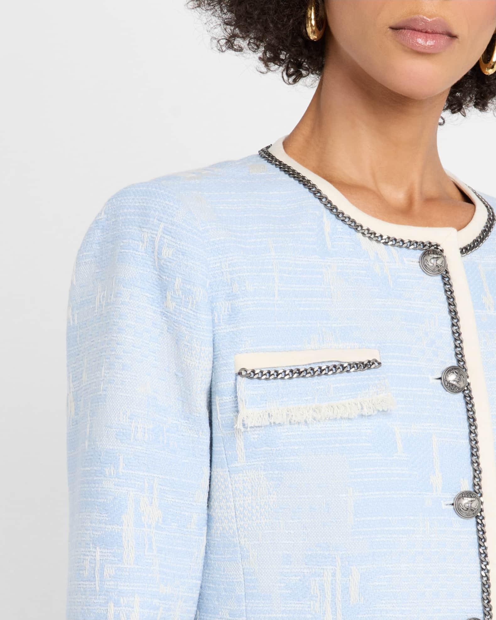 Lark Fringed Chain-Trim Jacket Product Image