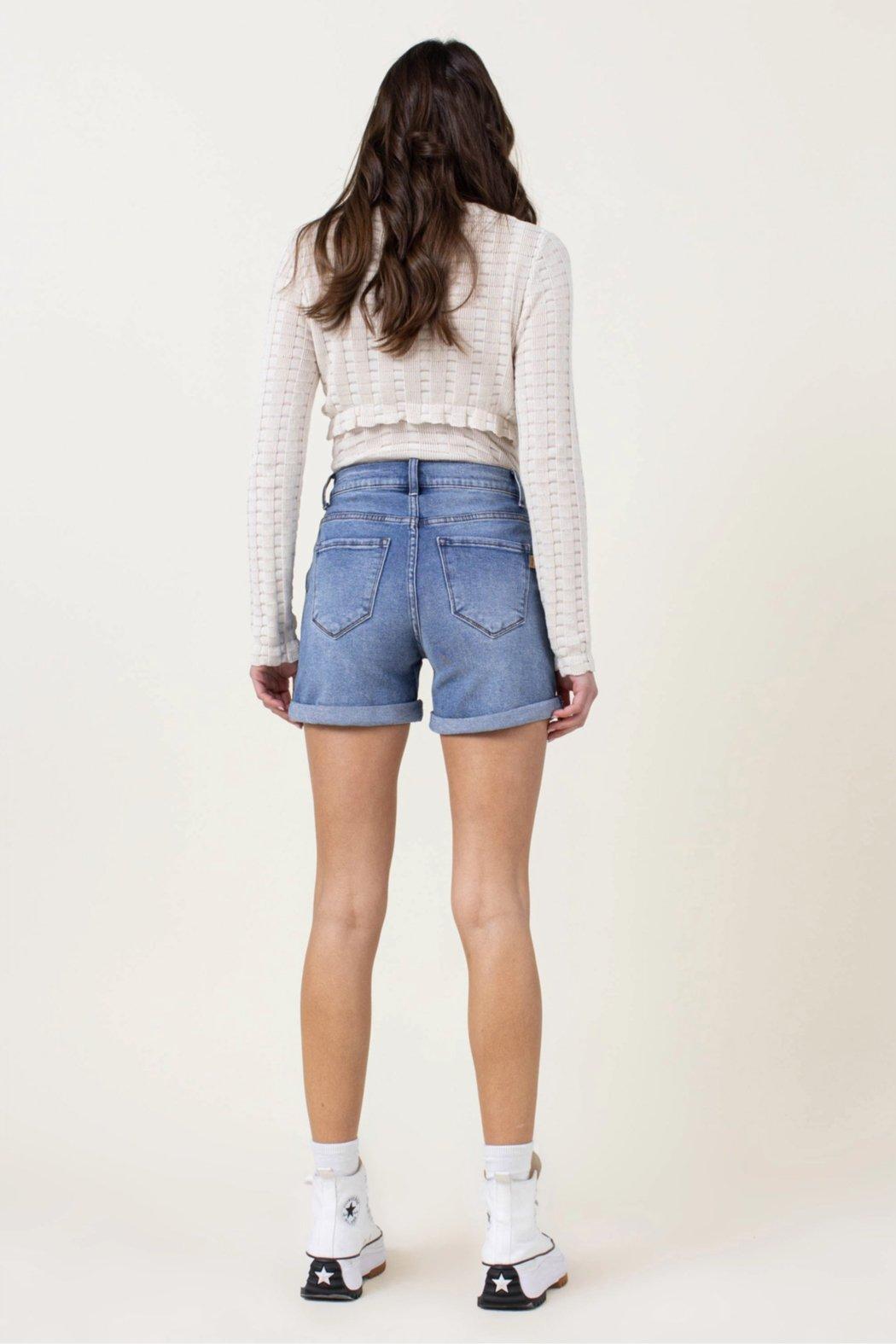 Carrie Mom Denim Shorts Product Image