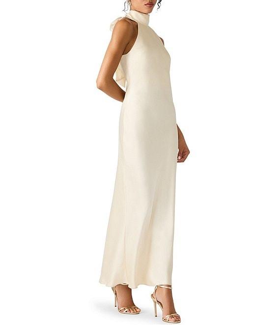 Steve Madden Lara High Neck Sleeveless Maxi Dress Product Image