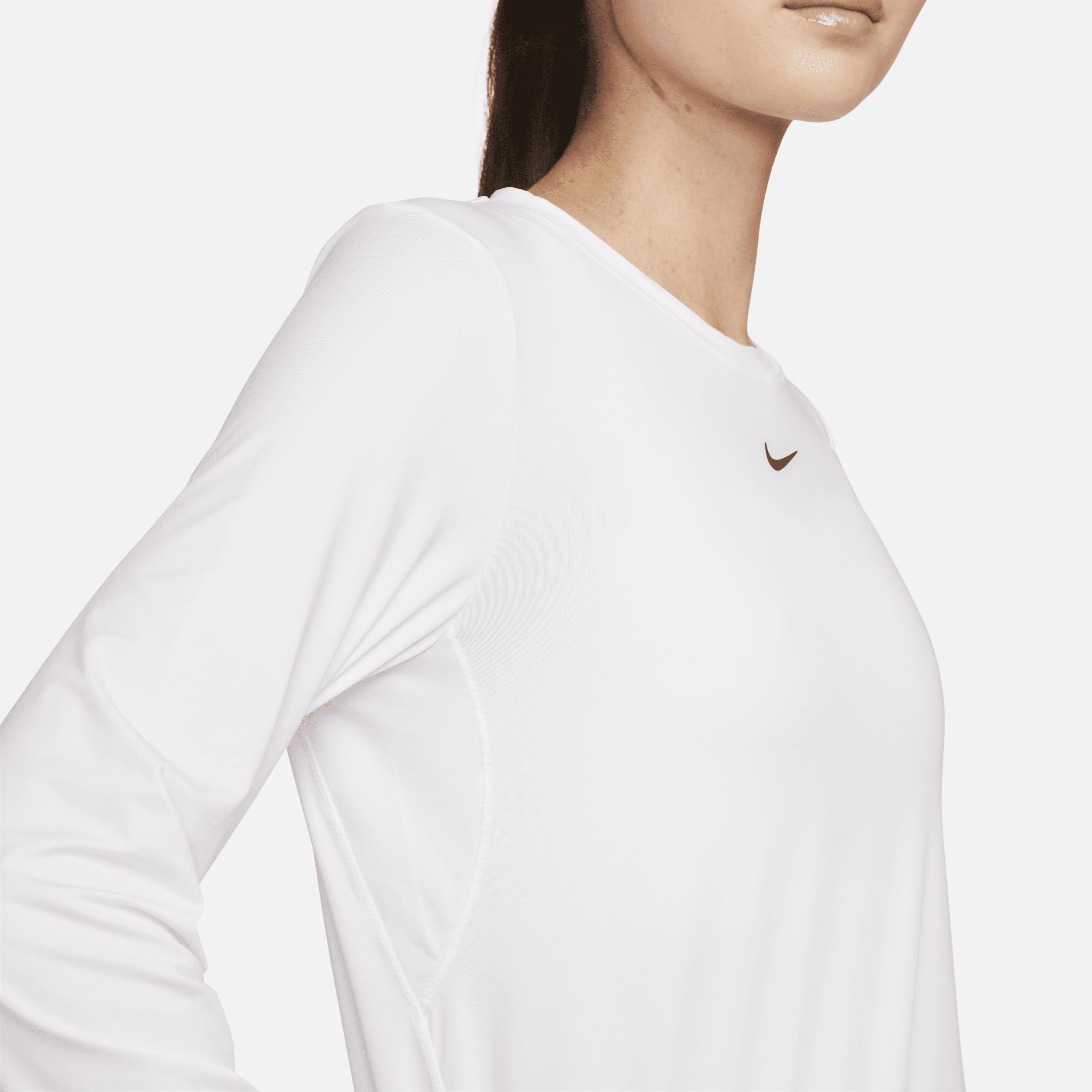 Nike Womens One Classic Dri-FIT Long-Sleeve Top | FN2801-100 Product Image