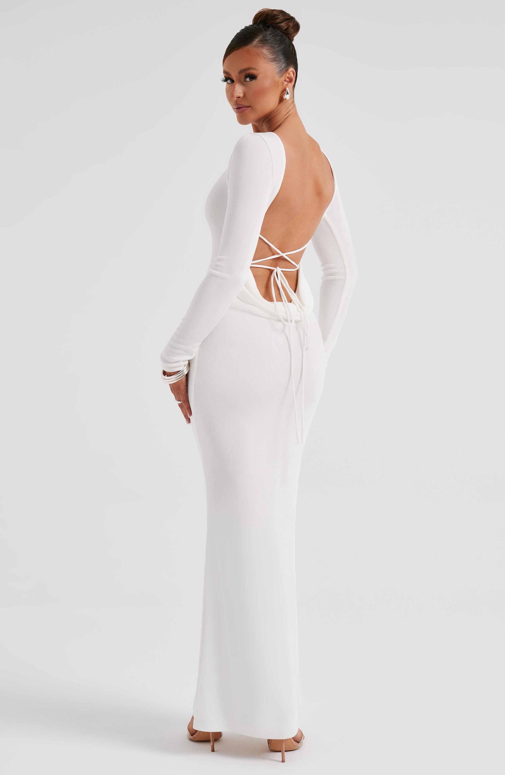 Anastassia Maxi Dress - Ivory Product Image