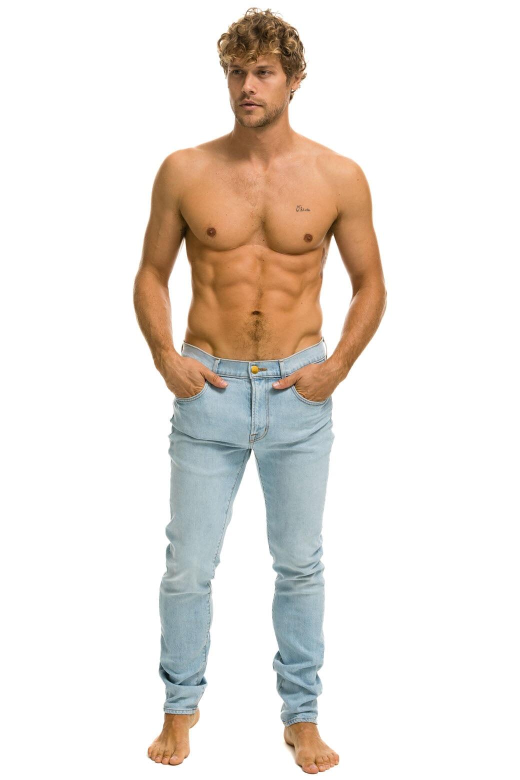 MEN'S SLIM FIT SURFER DENIM JEAN - SUPER LIGHT Male Product Image