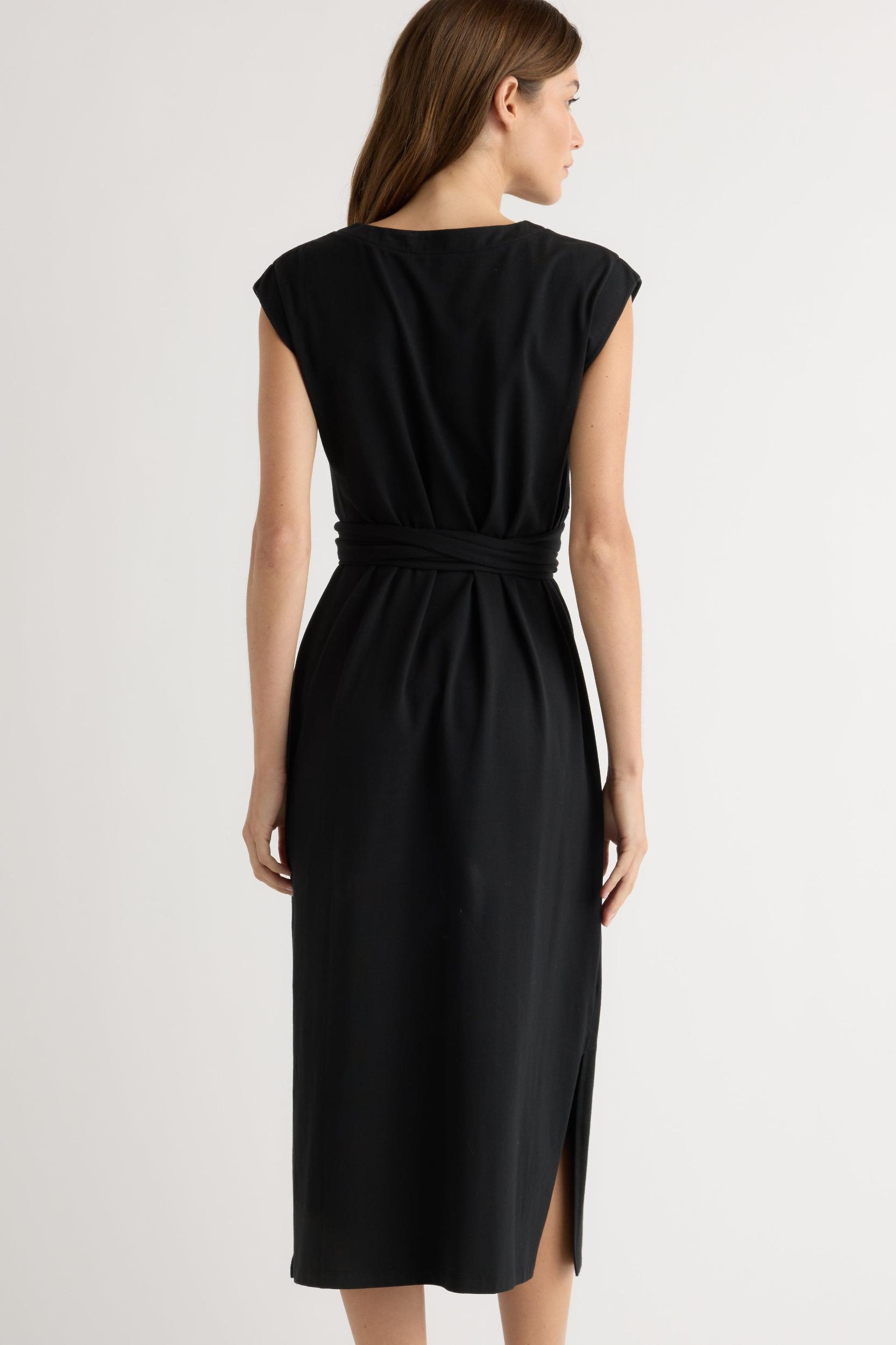 Fei Tie-Front Organic Cotton Dress Product Image