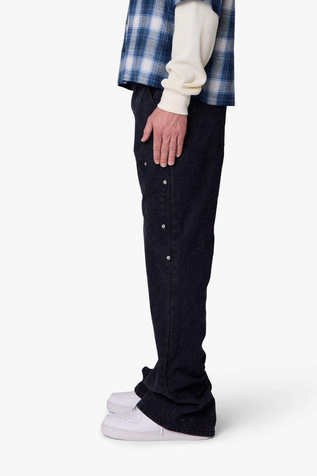 Iron Cross Denim - Black Male Product Image