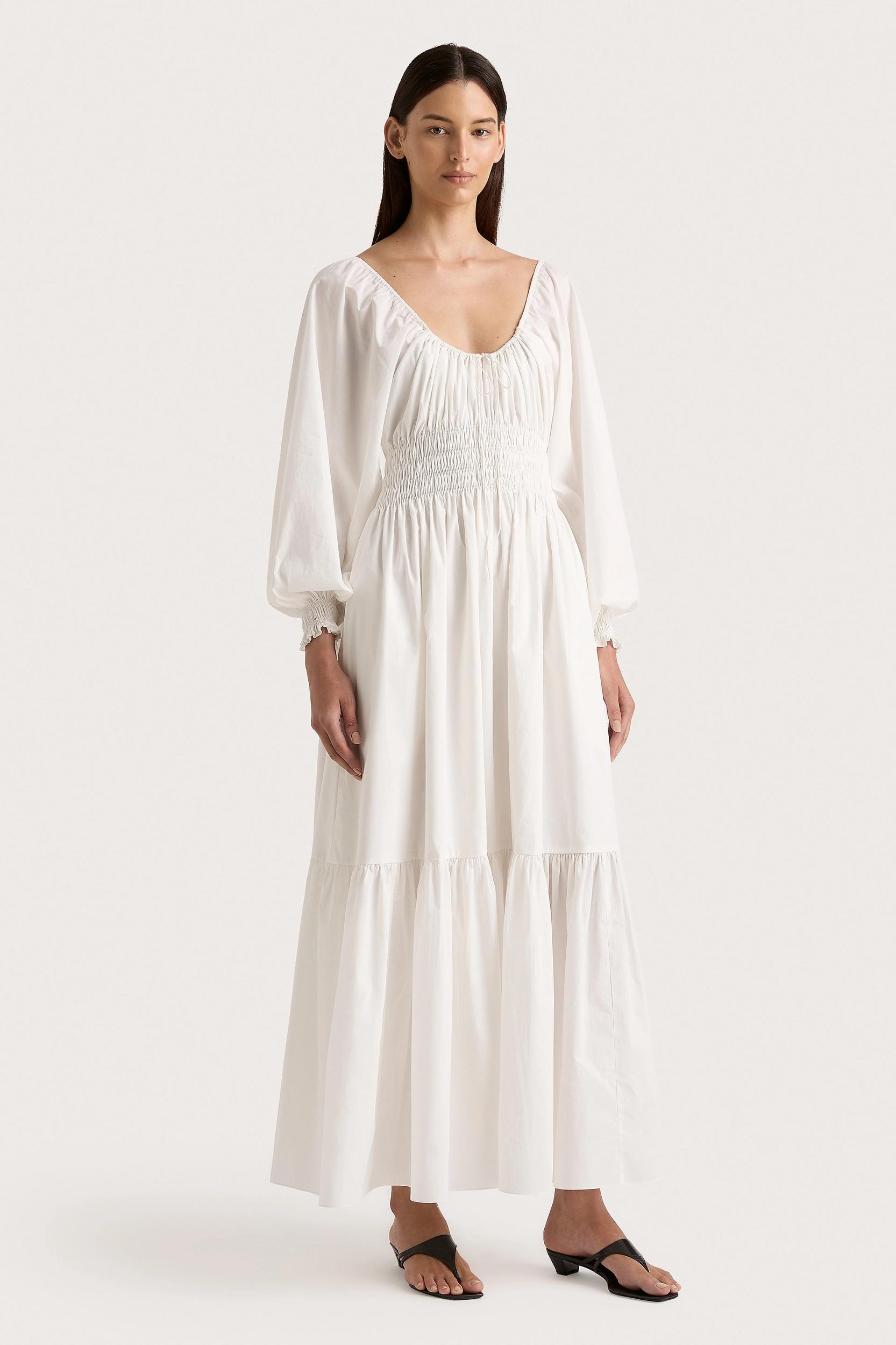 Fleur Maxi Dress White - Final Sale Product Image