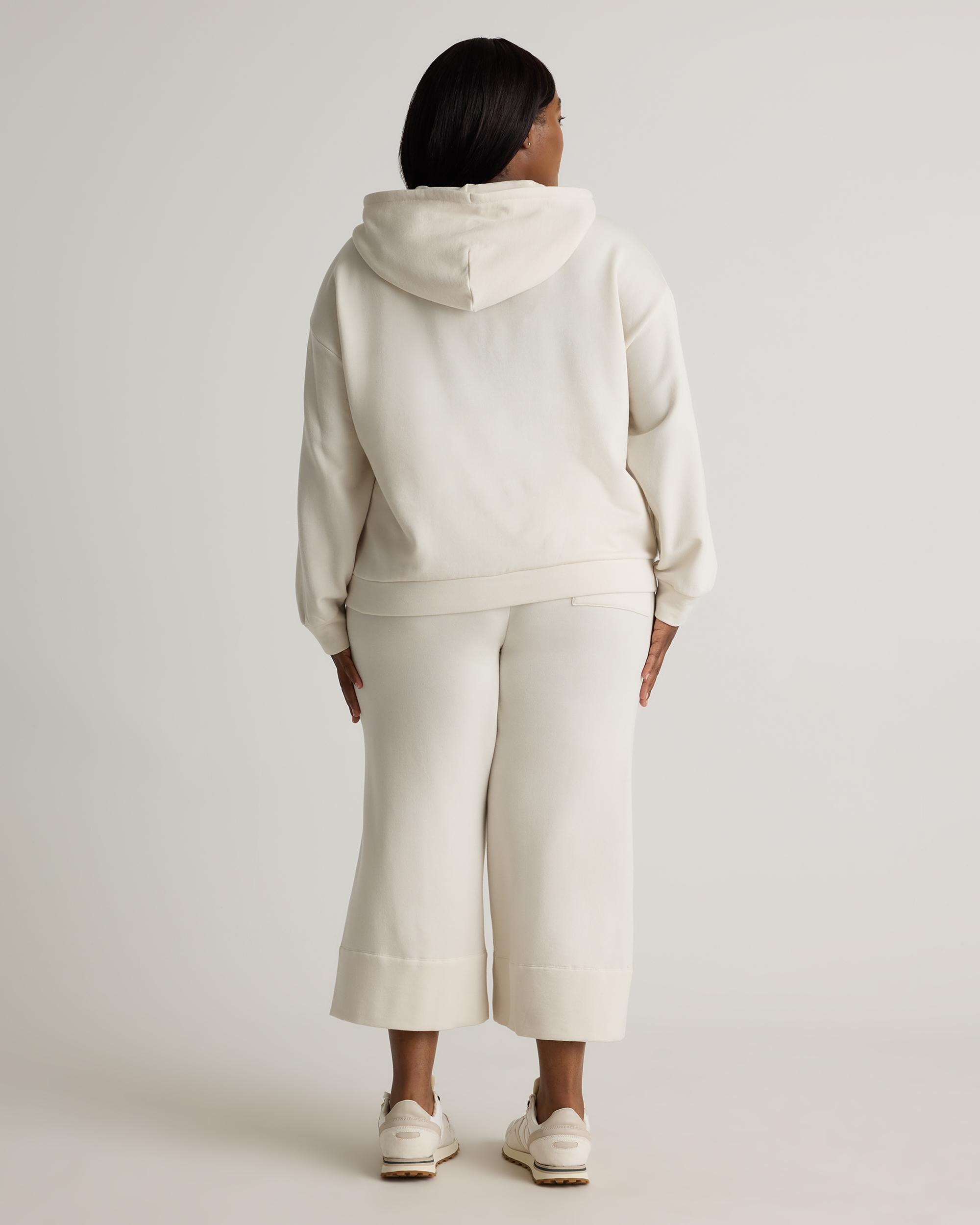 Quince | Women's SuperSoft Fleece Pullover Hoodie Lenzing Modal Product Image