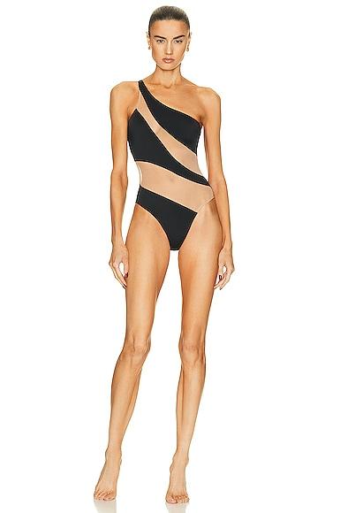 Snake Mesh Mio One Piece Swimsuit Product Image