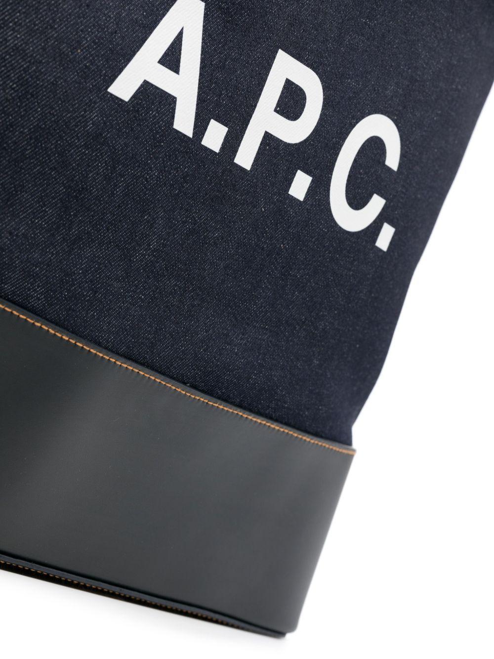 Axel denim tote bag Product Image