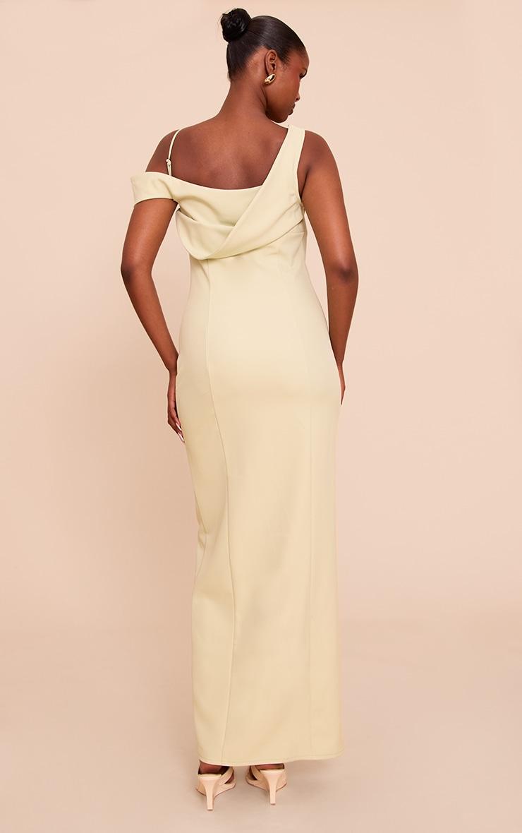 Sage Woven Square Neck Maxi Dress Product Image