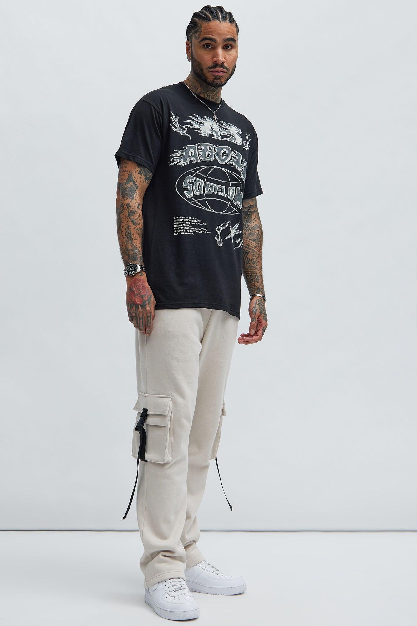 As Above So Below Short Sleeve Tee - Black Product Image