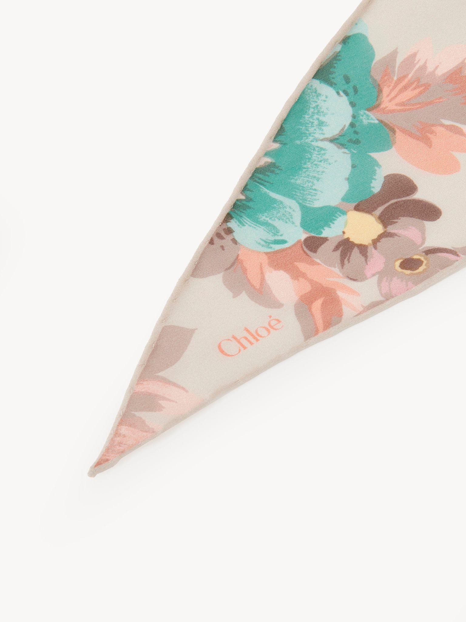 The Chloé visor in raffia Product Image