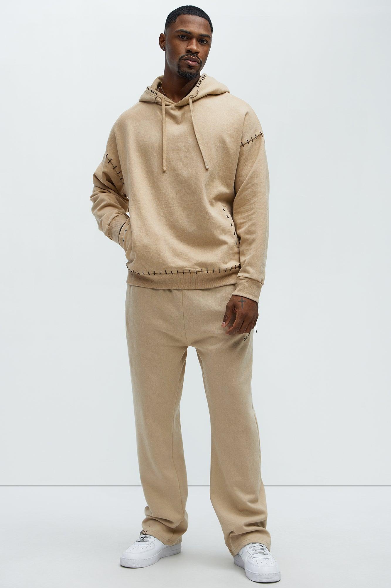 Fresh Studded Hoodie - Khaki Product Image