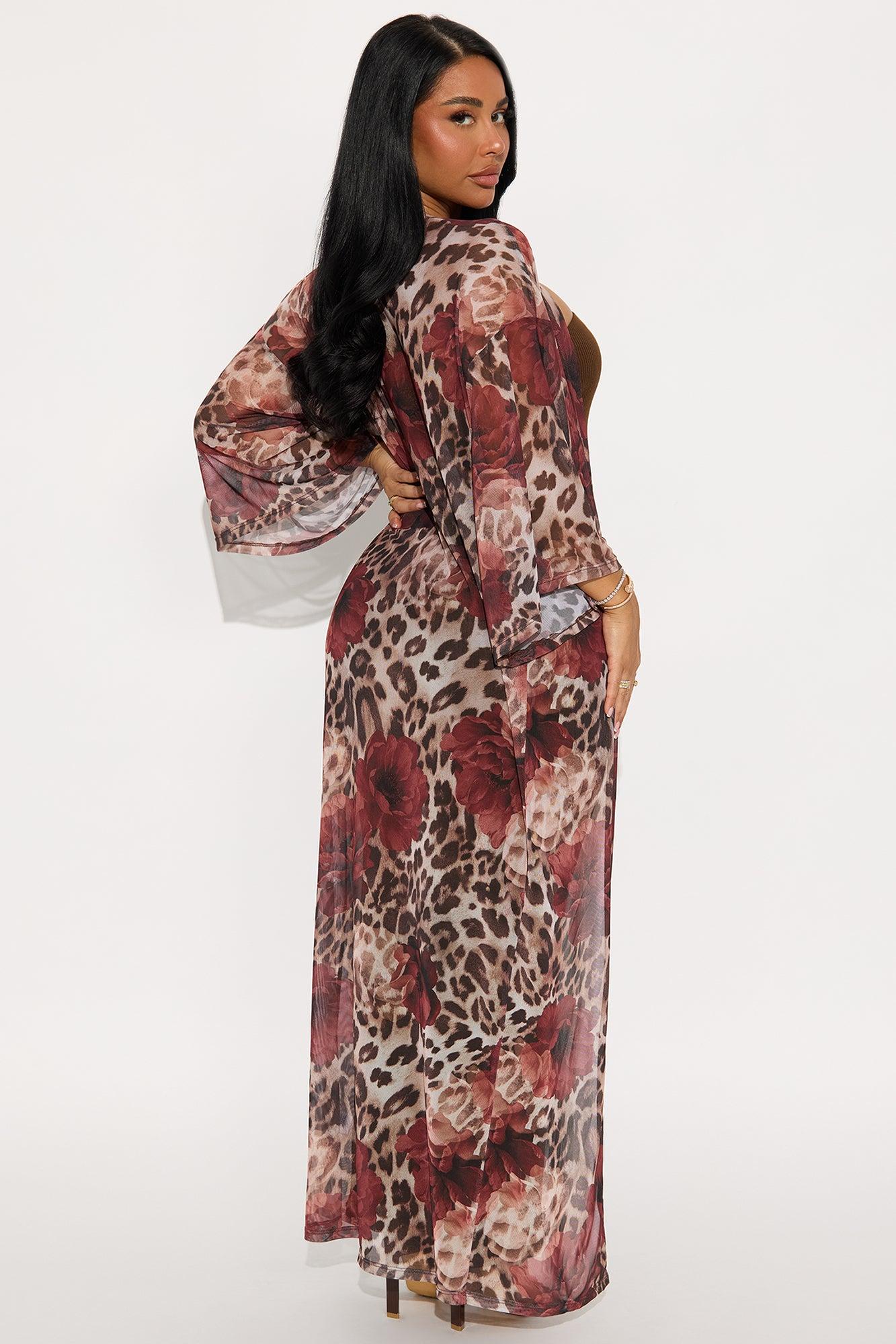 Paloma 2 Piece Maxi Dress - Brown/combo Female Product Image