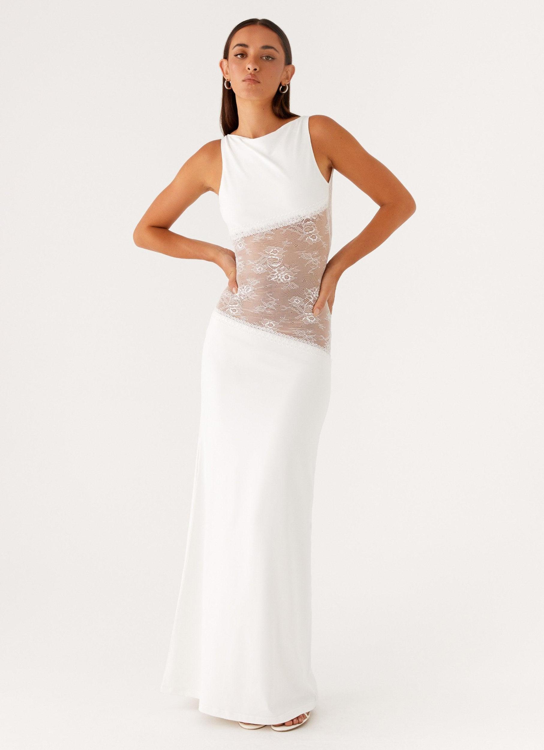 Lucinda Maxi Dress - White Product Image