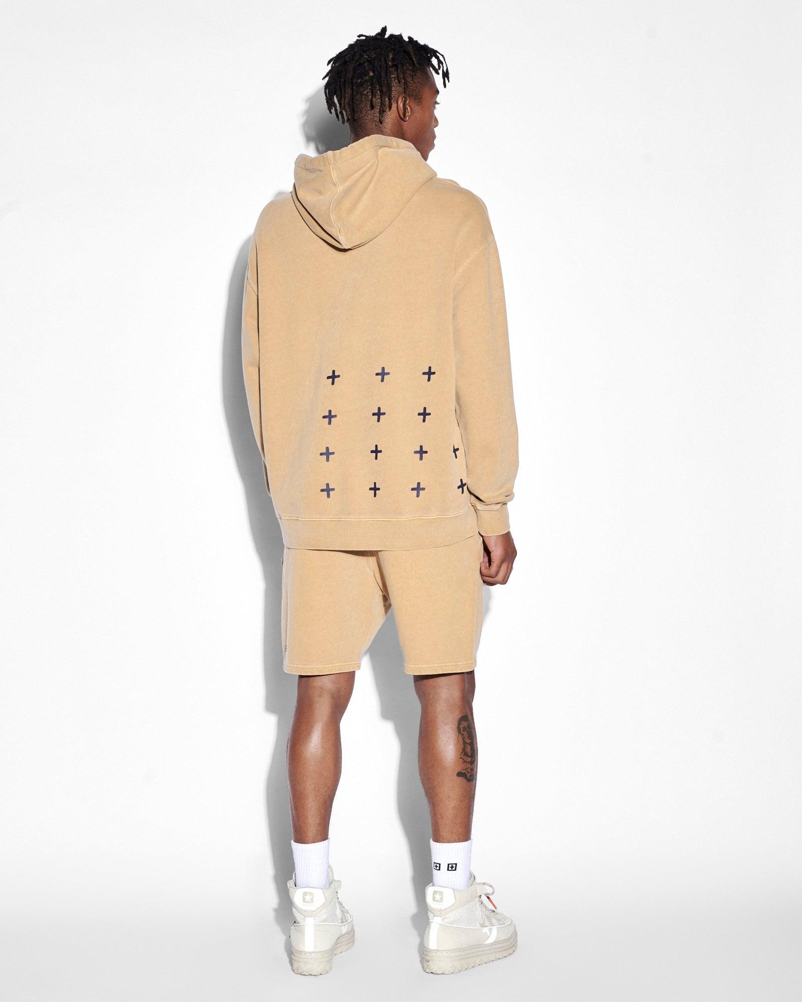 4X4 BIGGIE HOODIE DARK AMBER Male Product Image