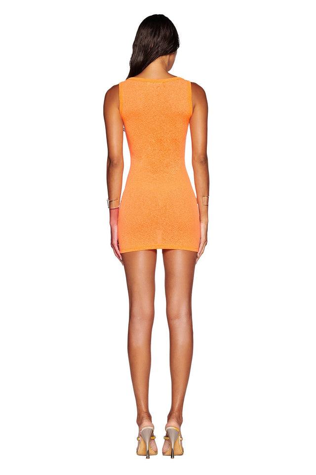 PIPPA MINI DRESS - ORANGE : APRICOT Product Image
