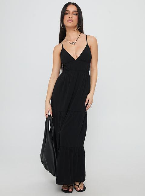 Mckew Maxi Dress Black Product Image