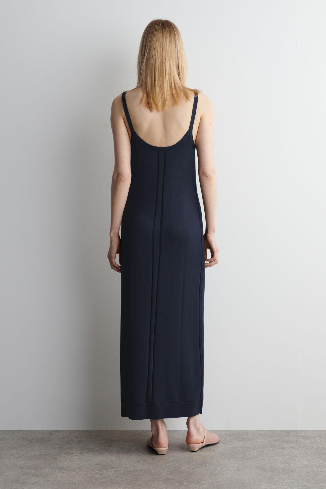KNITTED MIDI SLIP DRESS Product Image