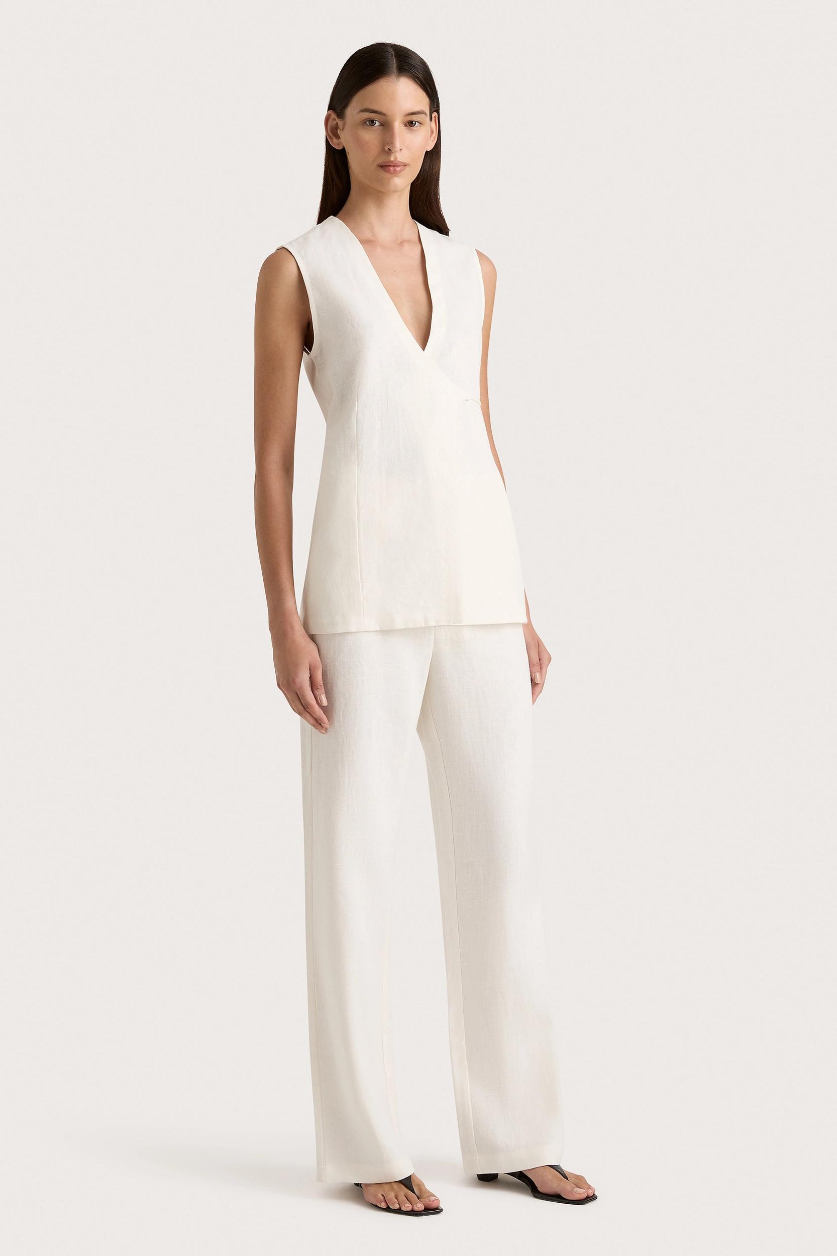 Lulea Pant White - Final Sale Product Image