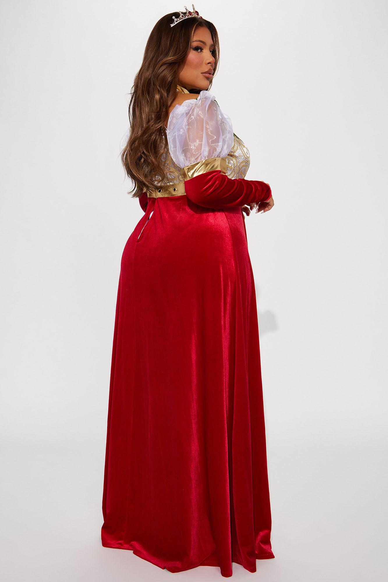 Your Queen 2 Piece Costume Set - Red/combo Product Image